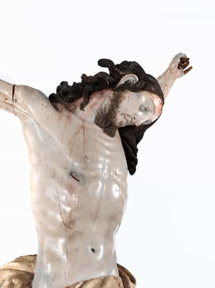 Detailabbildung: Darstellung Christi von Anton Maria Maragliano, 1664 - 1739