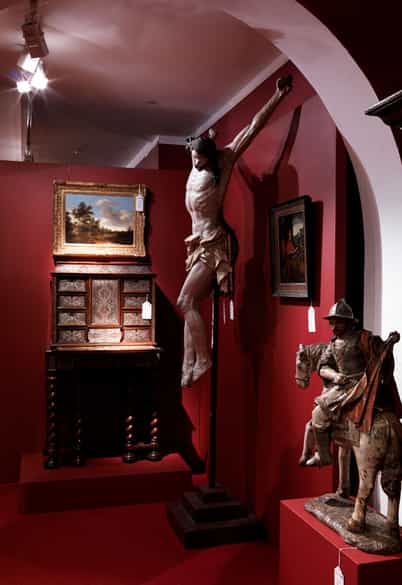 Detailabbildung: Darstellung Christi von Anton Maria Maragliano, 1664 - 1739