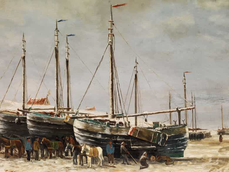 Detailabbildung: Hendrik Willem Mesdag, 1831 - 1915