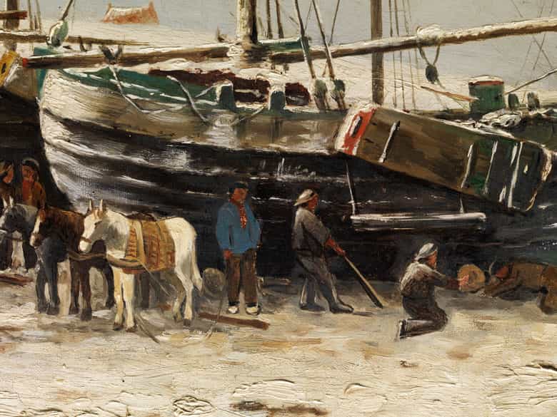 Detailabbildung: Hendrik Willem Mesdag, 1831 - 1915
