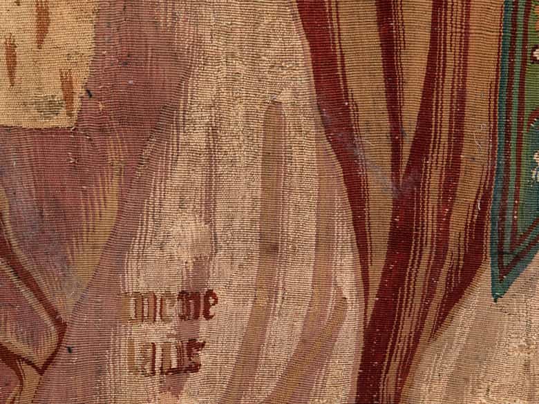 Detailabbildung: Franko-flämischer Gobelin