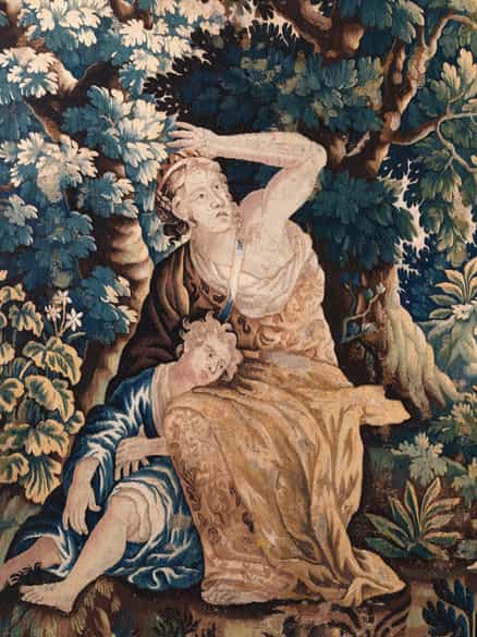 Detailabbildung: Flämischer Gobelin