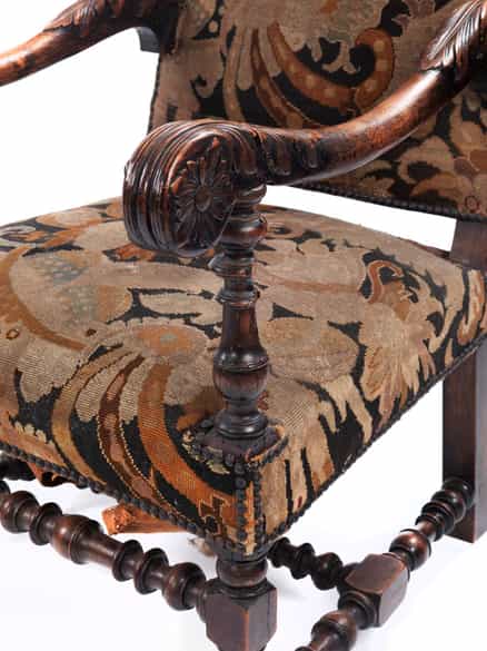 Detailabbildung: Zwei Barock-Sessel