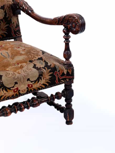Detailabbildung: Zwei Barock-Sessel