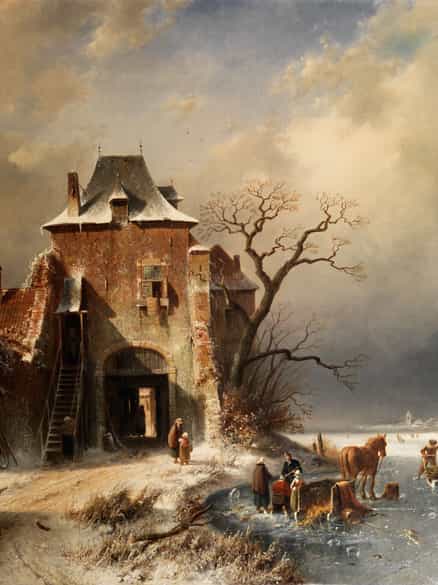 Detailabbildung: Charles Leickert, 1818 Brüssel - 1907 Mainz
