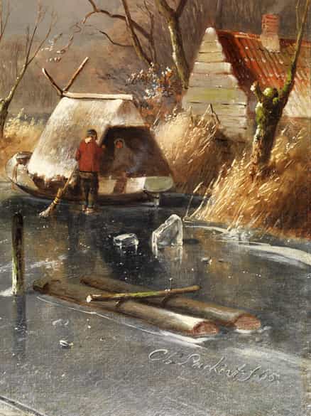 Detailabbildung: Charles Leickert, 1818 Brüssel - 1907 Mainz