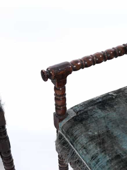 Detailabbildung: Paar Renaissance-Armlehnstühle