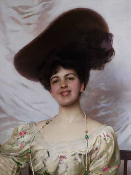 Detailabbildung: Vittorio Matteo Corcos, 1859 Livorno - 1933 Florenz