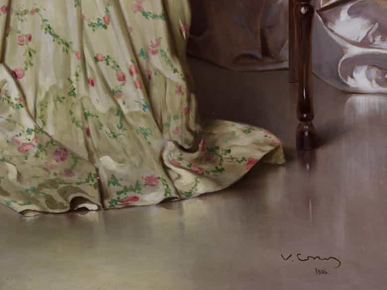 Detailabbildung: Vittorio Matteo Corcos, 1859 Livorno - 1933 Florenz