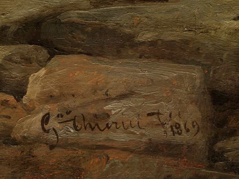 Detailabbildung: Gaetano Chierici, 1838 Reggio Emilia - 1920