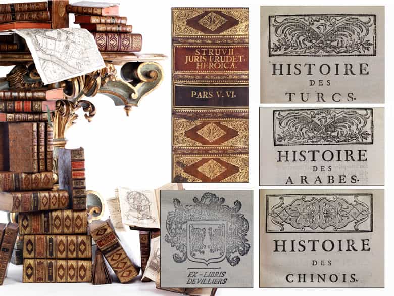 Detailabbildung: Bibliothek Nr. I