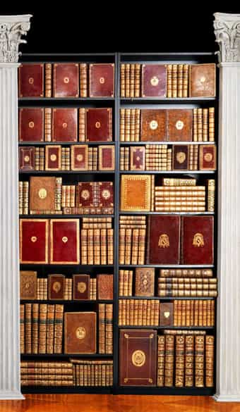 Detailabbildung: Bibliothek Nr. II