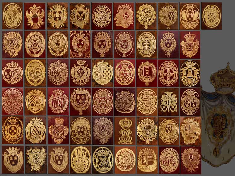 Detailabbildung: Bibliothek Nr. II