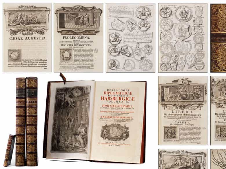 Detailabbildung: Bibliothek Nr. II