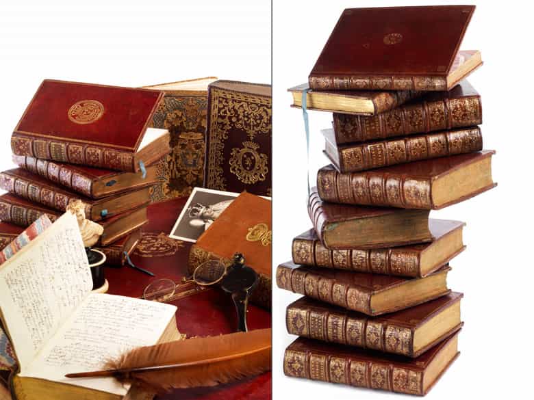 Detailabbildung: Bibliothek Nr. II