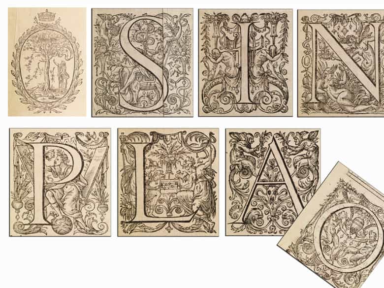 Detailabbildung: Bibliothek Nr. II