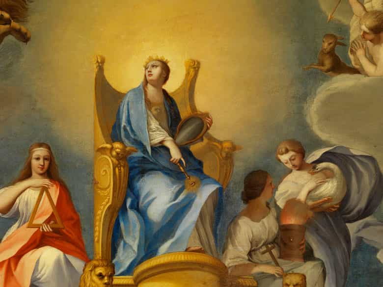 Detailabbildung: Anton Raphael Mengs, 1728 - 1779, in der Art von