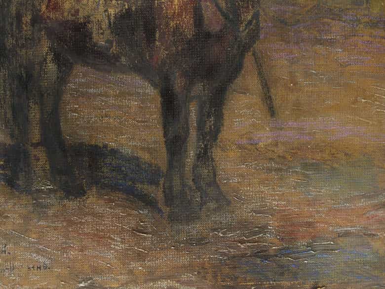 Detailabbildung: Russischer Maler des 20. Jahrhunderts