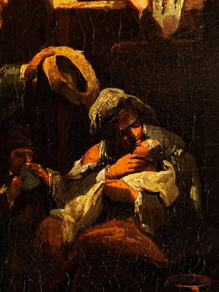 Detailabbildung: Johann Georg Trautmann, 1713 - 1769, zug.