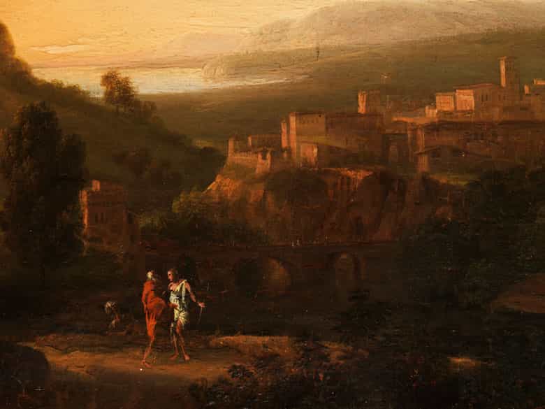 Detailabbildung: Franco-italienischer Maler des ausgehenden 18. Jahrhunderts