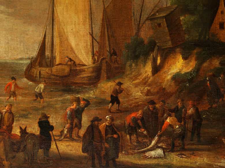 Detailabbildung: Niederländischer Maler des 17./ 18. Jahrhunderts