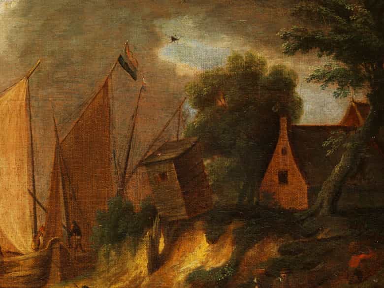 Detailabbildung: Niederländischer Maler des 17./ 18. Jahrhunderts