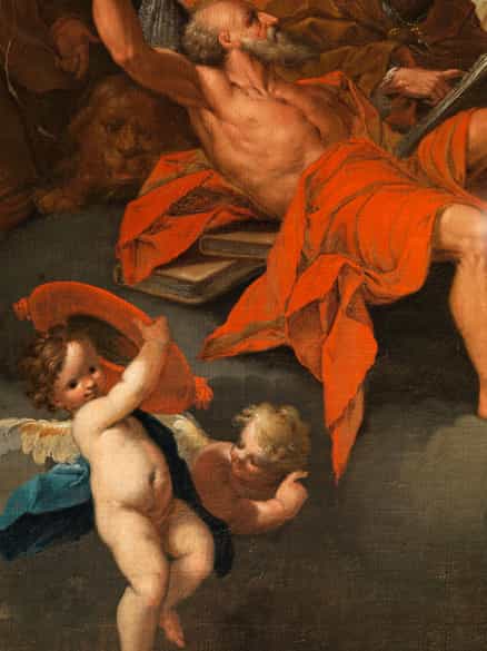 Detailabbildung: Maler des 18. Jahrhunderts in Art von Martin Knoller, 1725 - 1804 oder Franz Anton Zeiller, 1716 - 1793