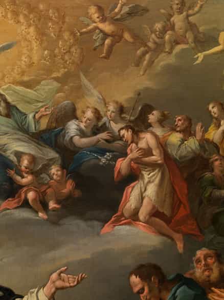 Detailabbildung: Maler des 18. Jahrhunderts in Art von Martin Knoller, 1725 - 1804 oder Franz Anton Zeiller, 1716 - 1793