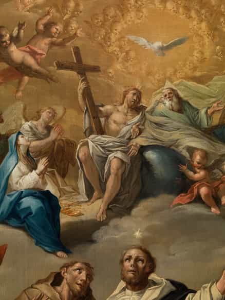Detailabbildung: Maler des 18. Jahrhunderts in Art von Martin Knoller, 1725 - 1804 oder Franz Anton Zeiller, 1716 - 1793