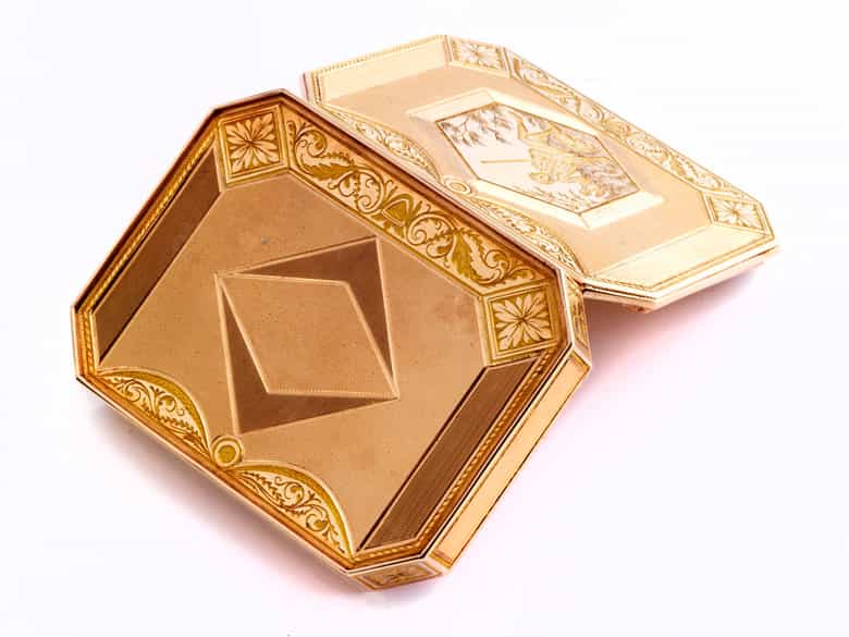 Detailabbildung: Empire-Golddose