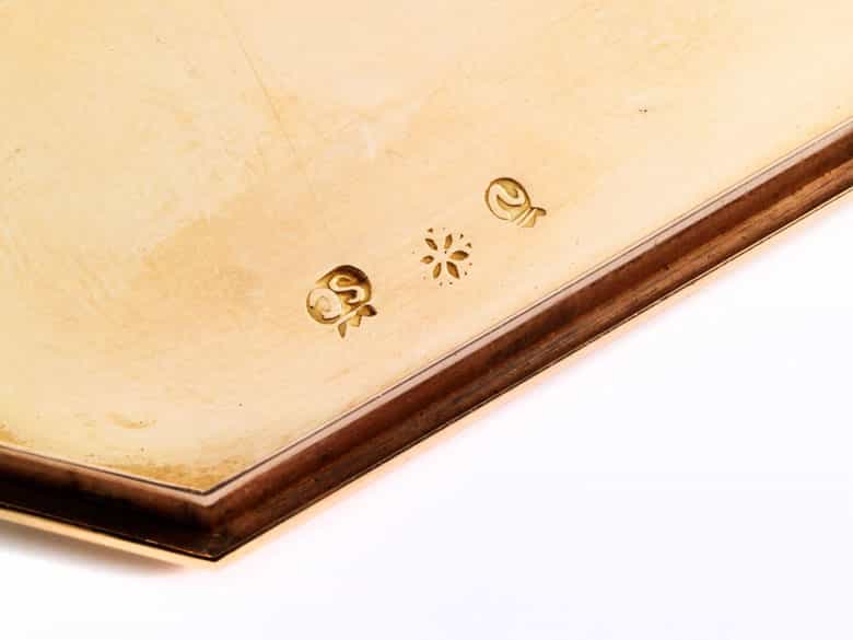 Detailabbildung: Empire-Golddose