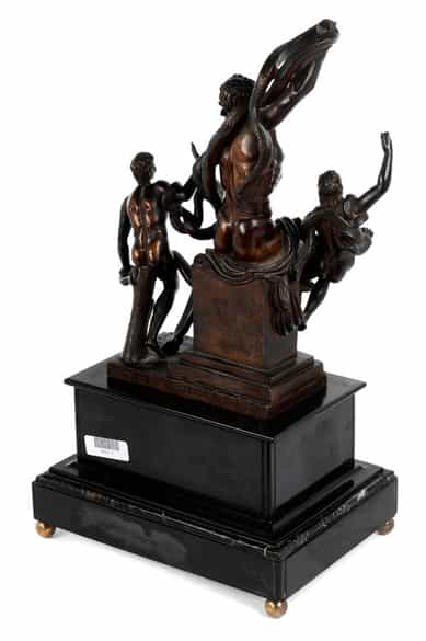 Detailabbildung: „Laokoon-Gruppe“ in Bronze