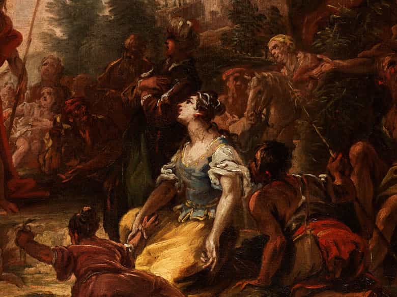 Detailabbildung: Giovanni Antonio Pellegrini, 1675 Venedig - 1741, zug.
