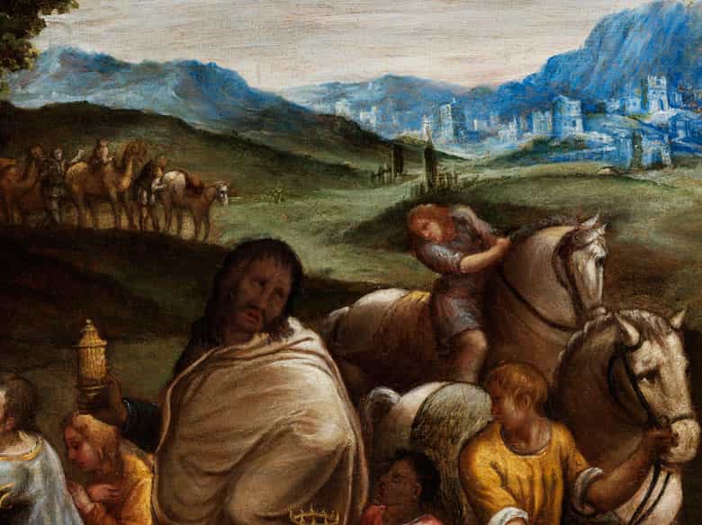 Detailabbildung: Giulio Cromer, 1570 - 1632, zug.