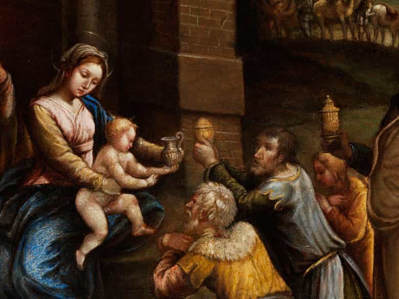 Detailabbildung: Giulio Cromer, 1570 - 1632, zug.