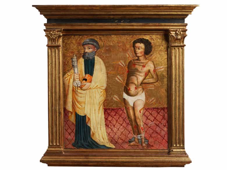 Detailabbildung: Jacopo Borlone Nachweisbar zwischen 1460 und 1480 im norditalienischen Clusone (Klausen), in der lombardischen Provinz Bergamo tätig.