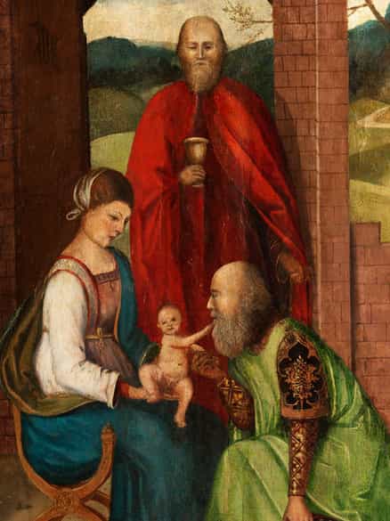 Detailabbildung: Maler der Schule von Ferrara des 16. Jahrhunderts