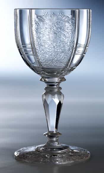 Detailabbildung: Komplettes „Maria Theresia“ Gläserservice der Firma Joseph Lobmeyr, Wien