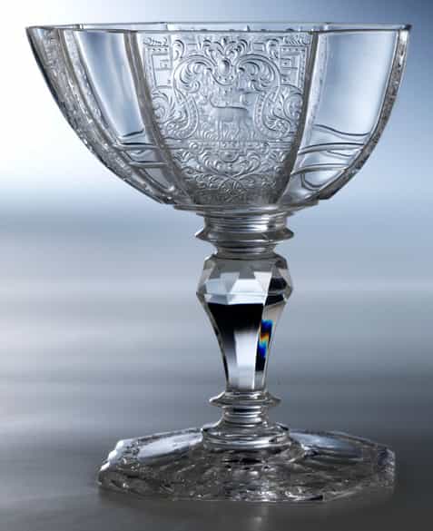 Detailabbildung: Komplettes „Maria Theresia“ Gläserservice der Firma Joseph Lobmeyr, Wien