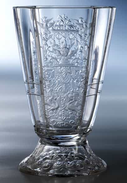 Detailabbildung: Komplettes „Maria Theresia“ Gläserservice der Firma Joseph Lobmeyr, Wien