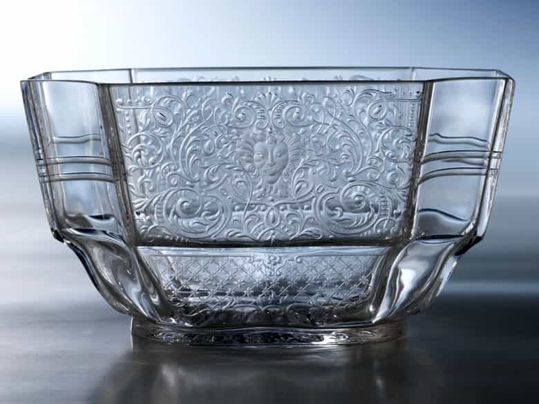 Detailabbildung: Komplettes „Maria Theresia“ Gläserservice der Firma Joseph Lobmeyr, Wien