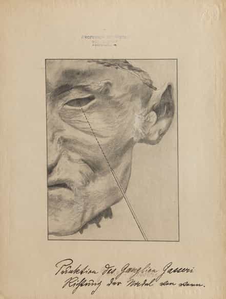 Detailabbildung: Konvolut von drei Bleistiftzeichnungen