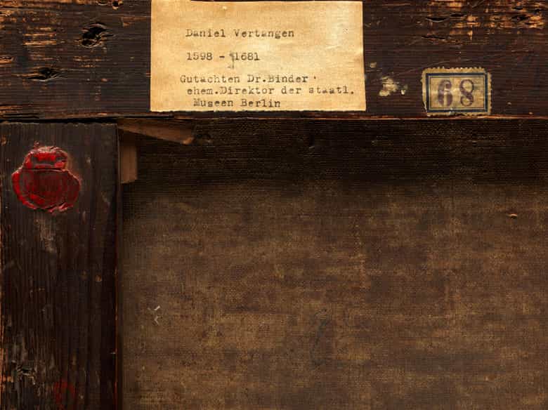 Detailabbildung: Daniel Vertangen, 1598 - 1681, zug.