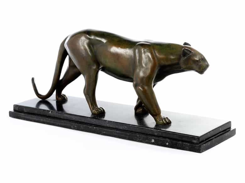 Detailabbildung: Französischer Bildhauer des Art Déco