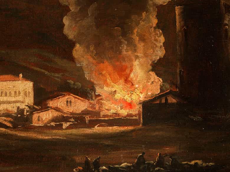 Detailabbildung: Marco Ricci, 1676 Belluno - 1729 Venedig, zug.