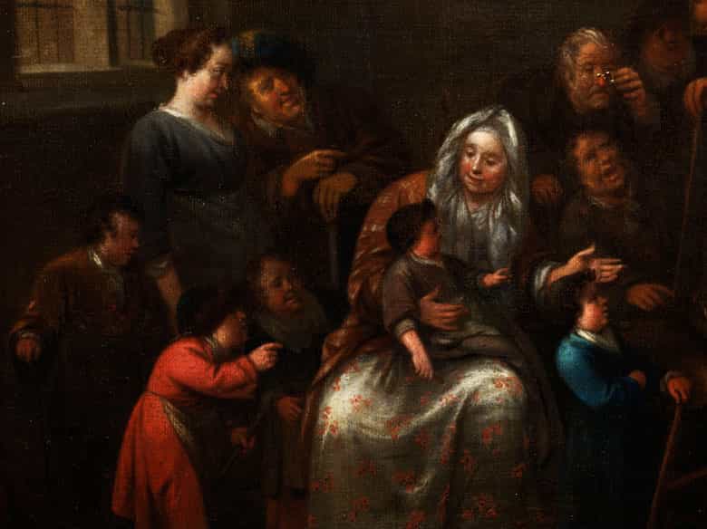 Detailabbildung: Bernardus van Schendel, 1649 Weesp - 1709 Haarlem 