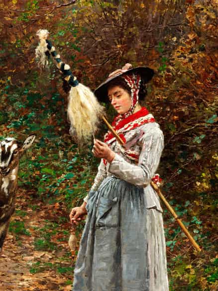 Detailabbildung: † Marie François Firmin-Girard, 1838 - 1921