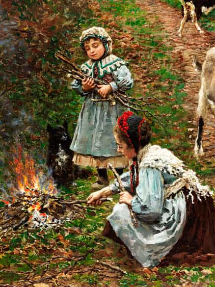 Detailabbildung: † Marie François Firmin-Girard, 1838 - 1921