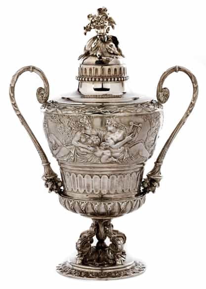 Detailabbildung: Dekorative Deckelvase