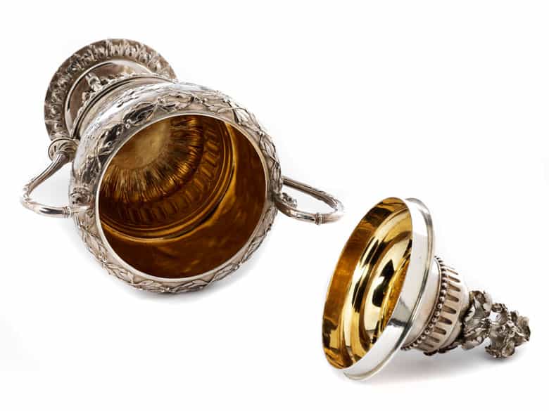 Detailabbildung: Dekorative Deckelvase